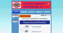 Desktop Screenshot of americanhardwaremfg.com